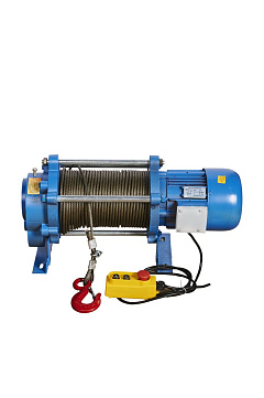 Лебедка TOR ЛЭК-750 E21 (KCD) 750 кг 380 В с канатом 70 м*
