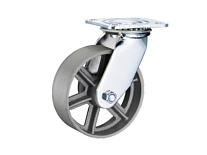 Колесо большегрузное поворотное SCS 42 100 мм чугунное (F) Колесо большегрузное поворотное SCS 42 100 мм чугунное (F)