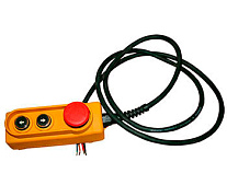 Пульт управления для талей электрических PA 500/1000 2 кнопки+стоп (С 45uF) Пульт управления для талей электрических PA 500/1000 2 кнопки+стоп (С 45uF)