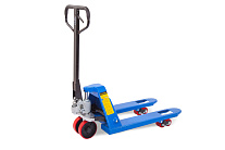 Тележка гидравлическая узковильная 2500 кг 800x450 мм полиуретановые колеса TOR RHP