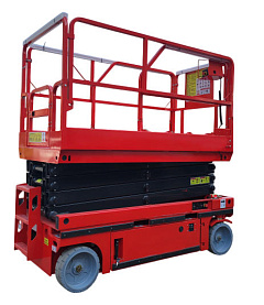 Подъемник ножничный самоходный с выдвижной платформой 320 кг 11,8/13,8 м TOR AMSL1214 DC аккумуляторный Подъемник ножничный самоходный с выдвижной платформой 320 кг 11,8/13,8 м TOR AMSL1214 DC аккумуляторный