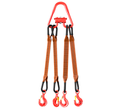 Строп текстильный TOR 4СТ 12,6 т 10,0 м 180 мм