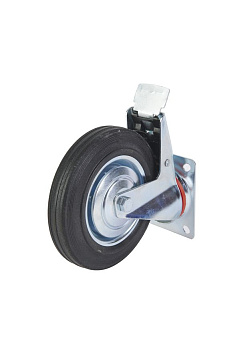 Колесо поворотное резина SCb 80 200 мм с тормозом (F) Колесо поворотное резина SCb 80 200 мм с тормозом (F)