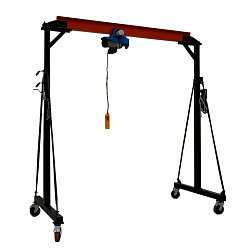 Мини-кран козловой TOR (МПУ) 2,0 т высота 2,4-3,6 м пролет 2,4 м Мини-кран козловой TOR (МПУ) 2,0 т высота 2,4-3,6 м пролет 2,4 м