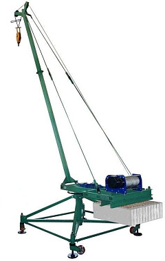 Кран стреловой поворотный 