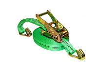 Ремень стяжной TOR 2,5/5,0 т 10,0 м 50 мм зеленый (Long Ergo, пластиковая ручка) Ремень стяжной TOR 2,5/5,0 т 10,0 м 50 мм зеленый (Long Ergo, пластиковая ручка)