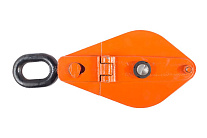 Блок монтажный однорольный с  ушком TOR HQG(L) K1-3,2 т с откидной щекой (G)