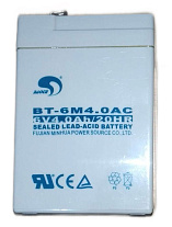 Аккумулятор свинцово-кислотный герм. (GEL) 6В/4Ач 70х45х100 для весов OCS Аккумулятор свинцово-кислотный герм. (GEL) 6В/4Ач 70х45х100 для весов OCS