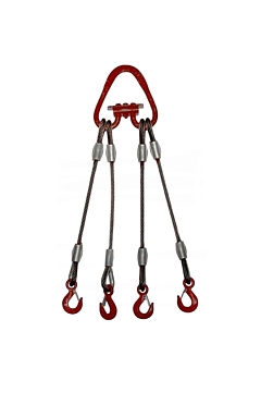 Строп канатный TOR 4СК г/п 3,2 т 7,0 м Строп канатный TOR 4СК г/п 3,2 т 7,0 м