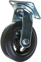 Колесо большегрузное поворотное SCd 63 150 мм обрезиненное РФ Колесо большегрузное поворотное SCd 63 150 мм обрезиненное РФ