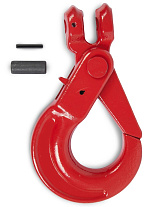 Крюк самозакрывающийся с вилочным креплением TOR 3,15 т (Q) Крюк самозакрывающийся с вилочным креплением TOR 3,15 т (Q)