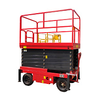 Подъемник ножничный самоходный 500 кг 6/8 м TOR SJY-0,5-6 DC аккумуляторный (G) Подъемник ножничный самоходный 500 кг 6/8 м TOR SJY-0,5-6 DC аккумуляторный (G)