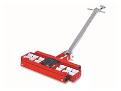 Роликовая платформа поворотная TOR X24 г/п 24 т (с ручкой)