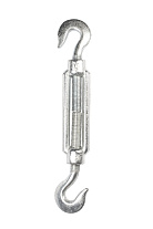 Талреп крюк-крюк TOR М22 DIN1480 (открытого типа) (Q)