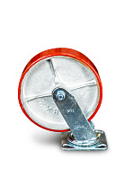 Колесо большегрузное поворотное SCp 80 200 мм полиуретановое (N) Колесо большегрузное поворотное SCp 80 200 мм полиуретановое (N)