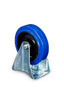 Колесо неповоротное из эластичной резины MW100 125 мм Колесо неповоротное из эластичной резины MW100 125 мм