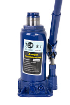 Домкрат гидравлический бутылочный TOR ДГ-8 г/п 8,0 т (в пластиковом кейсе)