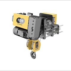 Таль передвижная двухскоростная с уменьшенной строительной высотой 5т 12м 4/1 380В электрическая канатная TOR SHA8 3D Таль передвижная двухскоростная с уменьшенной строительной высотой 5т 12м 4/1 380В электрическая канатная TOR SHA8 3D