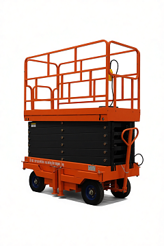 Подъемник ножничный передвижной 500 кг 9/11 м TOR SJY-0,5-9 AC 380В сетевой (G)