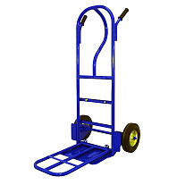 Тележка грузовая для складских помещений TOR КГ-250П г/п 250 кг (литые колеса 250 мм)