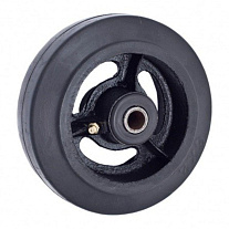 Колесо большегрузное D 63 160 мм резина на ось (N) Колесо большегрузное D 63 160 мм резина на ось (N)