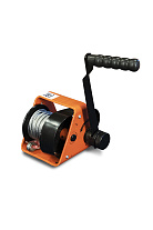 Лебедка ручная барабанная с тросом 500кг 25м со съемной ручкой TOR GR Лебедка ручная барабанная с тросом 500кг 25м со съемной ручкой TOR GR