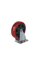 Колесо поворотное усиленное полиуретан SCM 55 125 мм