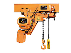 Таль передвижная с уменьшенной строительной высотой 1т 6м 380В электрическая цепная TOR HHBDSL-01 Таль передвижная с уменьшенной строительной высотой 1т 6м 380В электрическая цепная TOR HHBDSL-01