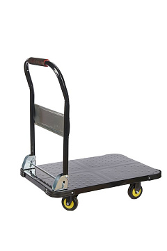 Тележка платформенная 600 кг TOR PH600 (720х470) со складной ручкой (пластиковые колеса 100 мм)