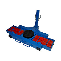 Роликовая платформа поворотная TOR X16 г/п 16 т (с ручкой) Роликовая платформа поворотная TOR X16 г/п 16 т (с ручкой)