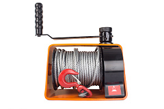 Лебедка ручная червячная с тросом 1000кг 35м TOR VS
