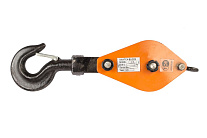 Блок монтажный двухрольный с крюком TOR HQG(L) K2-2,0 т (G)