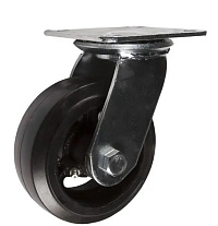 Колесо большегрузное поворотное SCd 55 125 мм обрезиненное РФ Колесо большегрузное поворотное SCd 55 125 мм обрезиненное РФ