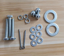 2 Набор метизов для тележек DE450 (Screw set/Pin/Washer/Spring washer/Lock nut)