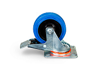 Колесо поворотное резина SRCLb 42 100 мм с тормозом (F) Колесо поворотное резина SRCLb 42 100 мм с тормозом (F)