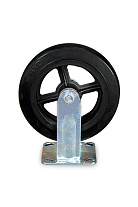 Колесо большегрузное неповоротное FCd 80 200 мм обрезиненное (N) Колесо большегрузное неповоротное FCd 80 200 мм обрезиненное (N)