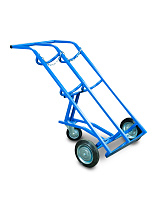 Тележка для газовых баллонов TOR ГБ-2, 2 баллона (250 литые колеса + 160 поворотное) Тележка для газовых баллонов TOR ГБ-2, 2 баллона (250 литые колеса + 160 поворотное)